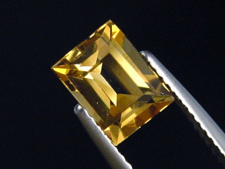 Citrine 1,65 Ct. baguette Brazil