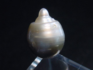 Silver Tahitian Pearl 15 mm loose undrilled - French Polynesia