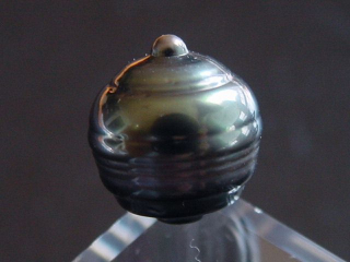 Black Tahitian Pearl 12 mm loose undrilled - French Polynesia