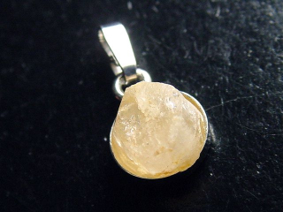 Phenakite crystal pendant 925 silver 16 mm - Piracicaba, Minas Gerais, Brazil