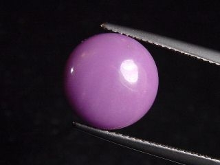 Phosphosiderite 6,08 Ct. round cabochon - Copiapo, Atacama, Chile