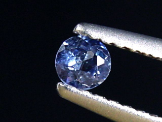 Benitoite 0,14 Ct. faceted - San Benito Co., California, USA
