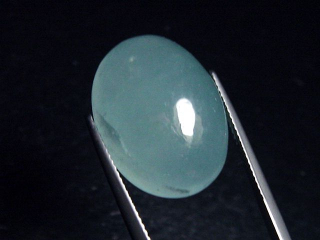 Aquamarin 22,06 Ct. 22 x 16 mm Oval Cabochon
