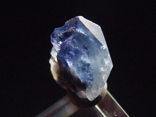 Benitoite crystal 7 mm - San Benito Co., California, USA