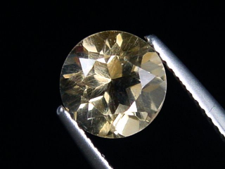Citrin 1,95 Ct. Rund 8 mm Brasilien