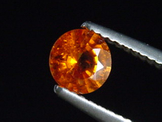 Spessartite Garnet 0,82 Ct. round