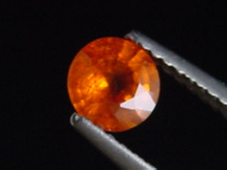 Spessartite Garnet 0,76 Ct. round