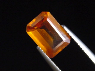 Zinkit 4,75 Ct. Oktagon facettiert - Schlesien, Polen