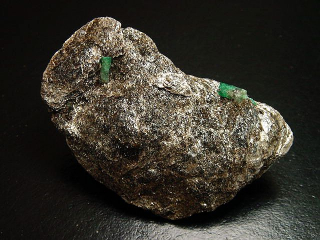 Smaragd Kristall Stufe 66 mm - Habachtal, Österreich