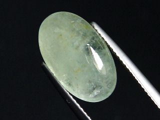 Aquamarine 7,24 Ct. 16 x 10 mm oval cabochon