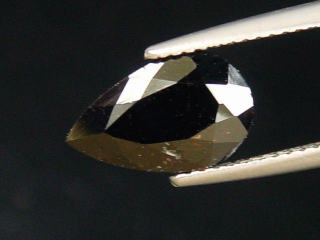 Neptunite 2,95 Ct. facet cut - San Benito Co., California, USA