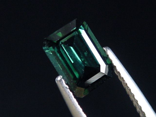 Indigolith / blauer Turmalin 1,41 Ct. Oktagon 7,5 x 5,5 mm Brasilien