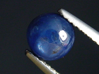 Blue Sapphire 1,61 Ct. round cabochon