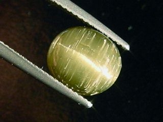 Tourmaline Catseye 4,52 Ct. - oval cabochon - Brazil