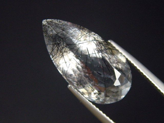 Tourmaline Quartz 10,66 Ct. faceted Brazil