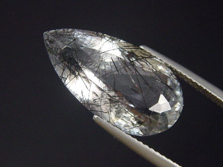 Tourmaline Quartz 10,66 Ct. faceted Brazil
