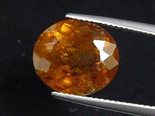 Hyazinth / Zircon 10,08 Ct. - oval cut - Sri Lanka