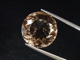 Smokey Quartz 18,94 Ct. precision cut - Galenstock, Switzerland