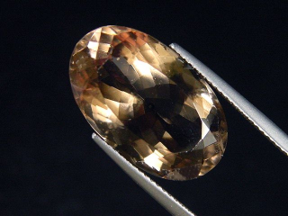 Smokey Quartz 16,47 Ct. precision cut - Galenstock, Switzerland