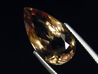 Smokey Quartz 10,36 Ct. precision cut - Galenstock, Switzerland
