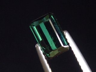 Indigolith / blauer Turmalin 1,14 Ct. Oktagon 7,5 x 5 mm Brasilien
