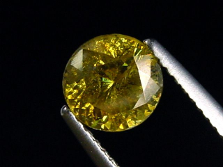 Sphalerit / Zinkblende 1,76 Ct. Rund - Picos de Europa, Spanien