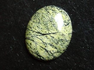 Nephrite Jade in Serpentinite 24,00 Ct. cabochon Canada