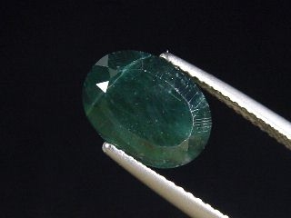 Grandidierite 3,87 Ct. rare faceted oval Andrahomana, Madag.