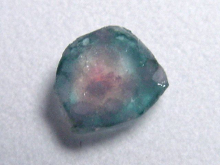 Watermelon Tourmaline 2,15 Ct. polished crystal slice Brazil