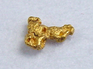 Gold Nugget 5,5 mm - Selperinoja, Lappland, Finnland
