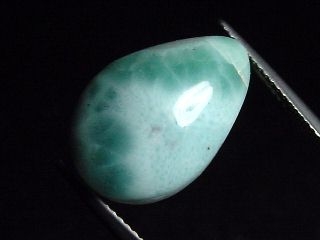 Larimar 12,46 Ct. pear cabochon - Dominican Republic