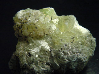Prehnite specimen crystalline 47 mm Tanzania