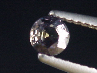 Saphir 0,48 Ct. Naturfarbe Rund Tansania