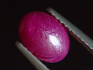 Ruby 1,99 Ct. oval cabochon - Markara, India