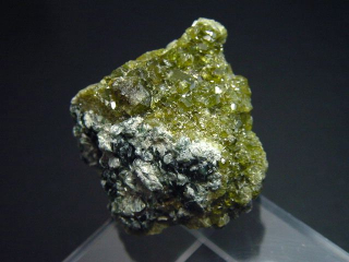 Vesuvianit Stufe 37 mm - Bellecombe, Val d'Aosta, Italien