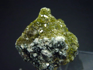 Vesuvianit Stufe 37 mm - Bellecombe, Val d'Aosta, Italien
