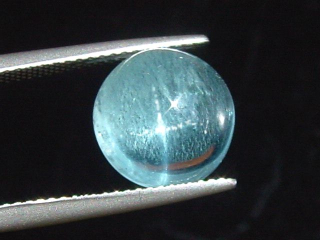 Sternaquamarin / Stern Aquamarin 5,25 Ct. selten Brasilien