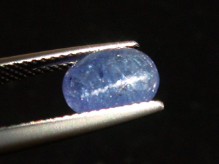 Tanzanite cat's eye 2,12 Ct. rare - Merelani, Tanzania