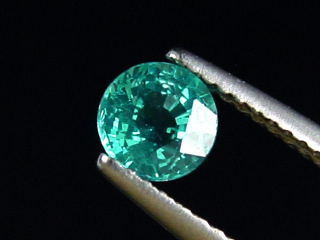 Apatit 0,70 Ct. türkisblau - Rund 5 mm