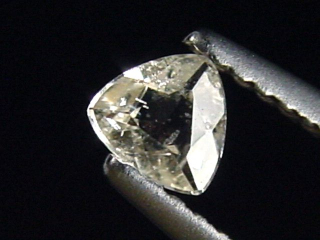 Topas 0,27 Ct. Trillion facettiert - Schneckenstein, Sachsen, Deutschland