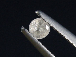 Willemite 0,18 Ct. 3 mm round faceted - Franklin, NJ, USA