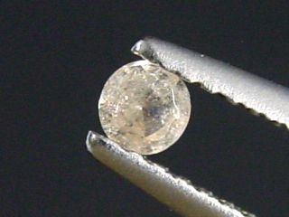 Willemite 0,17 Ct. 3 mm round faceted - Franklin, NJ, USA