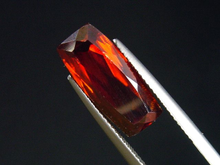 Zinkit 13,74 Ct. Antikschliff facettiert - Schlesien, Polen