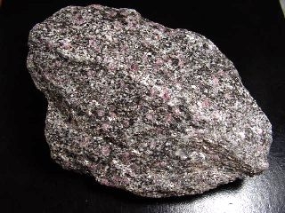 Rhodolite Garnet in matrix specimen 126 mm - Narsik, India