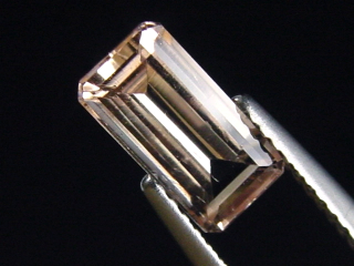 Dravit / brauner Turmalin 1,45 Ct. Oktagon 9,5 x 4,5 mm Brasilien