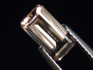 Dravit / brauner Turmalin 1,45 Ct. Oktagon 9,5 x 4,5 mm Brasilien