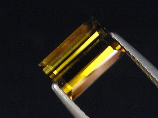 Dravit / brauner Turmalin 2,23 Ct. Baguette 9 x 6 mm Brasilien