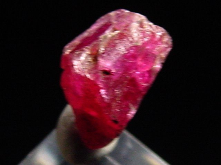 Preview: Rubin Kristall 8 mm intensives Rot - Tansania