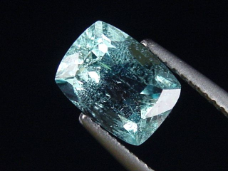 Aquamarin 1,92 Ct. Antikschliff 9 x 7 mm Brasilien