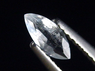 Jeremejewit 0,34 Ct. Navette facettiert - Erongo, Namibia